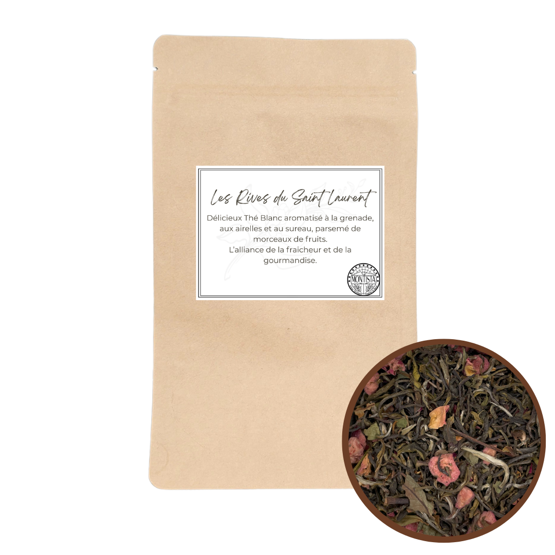 Thé blanc Aromatisé - Les Rives du St Laurent