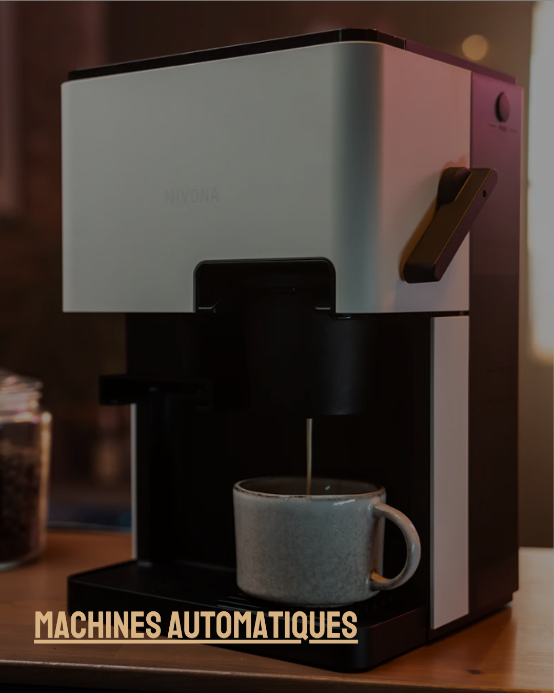 machines automatiques à café en grain
