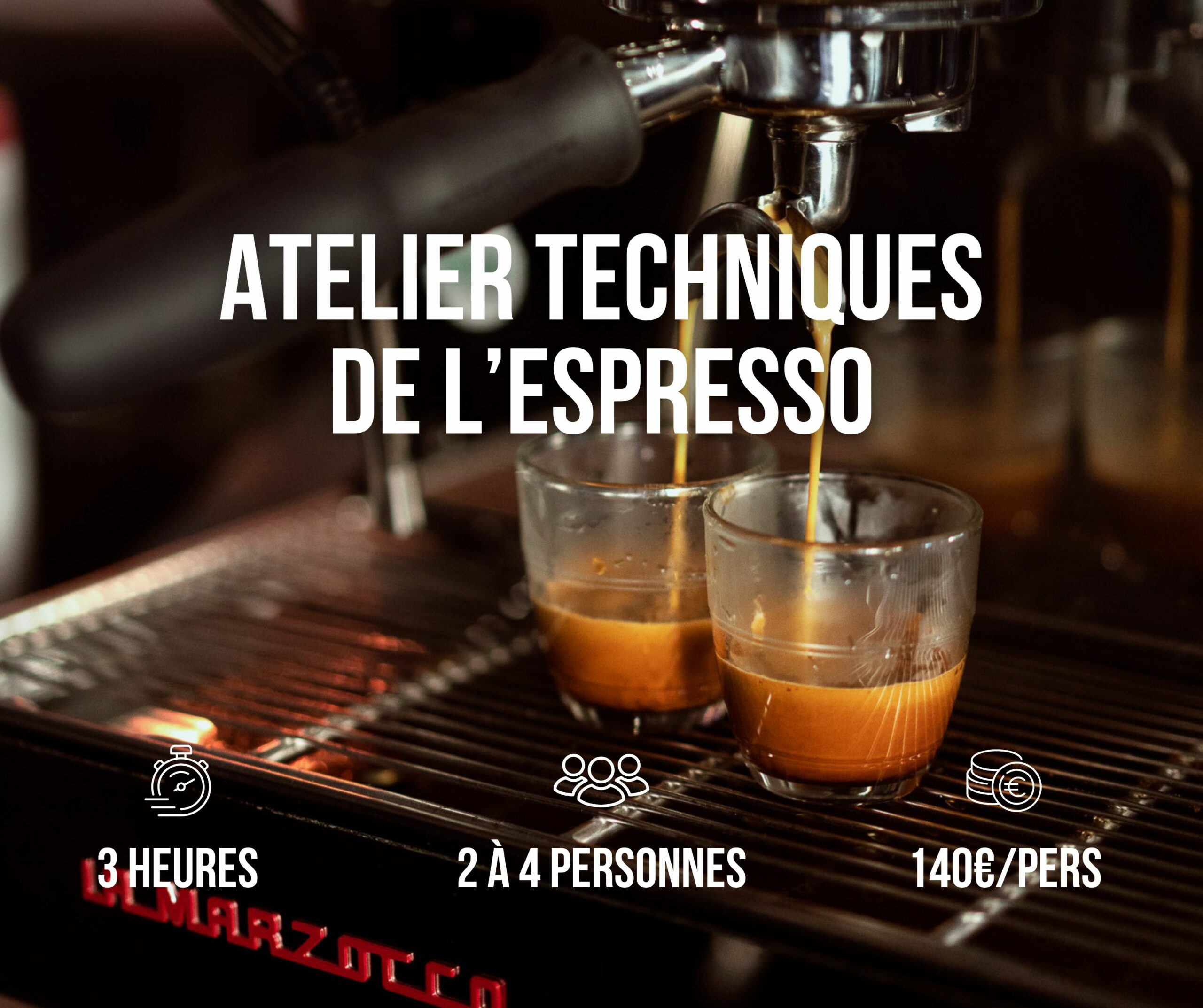 Atelier Technique de l'Espresso (Espressologie)