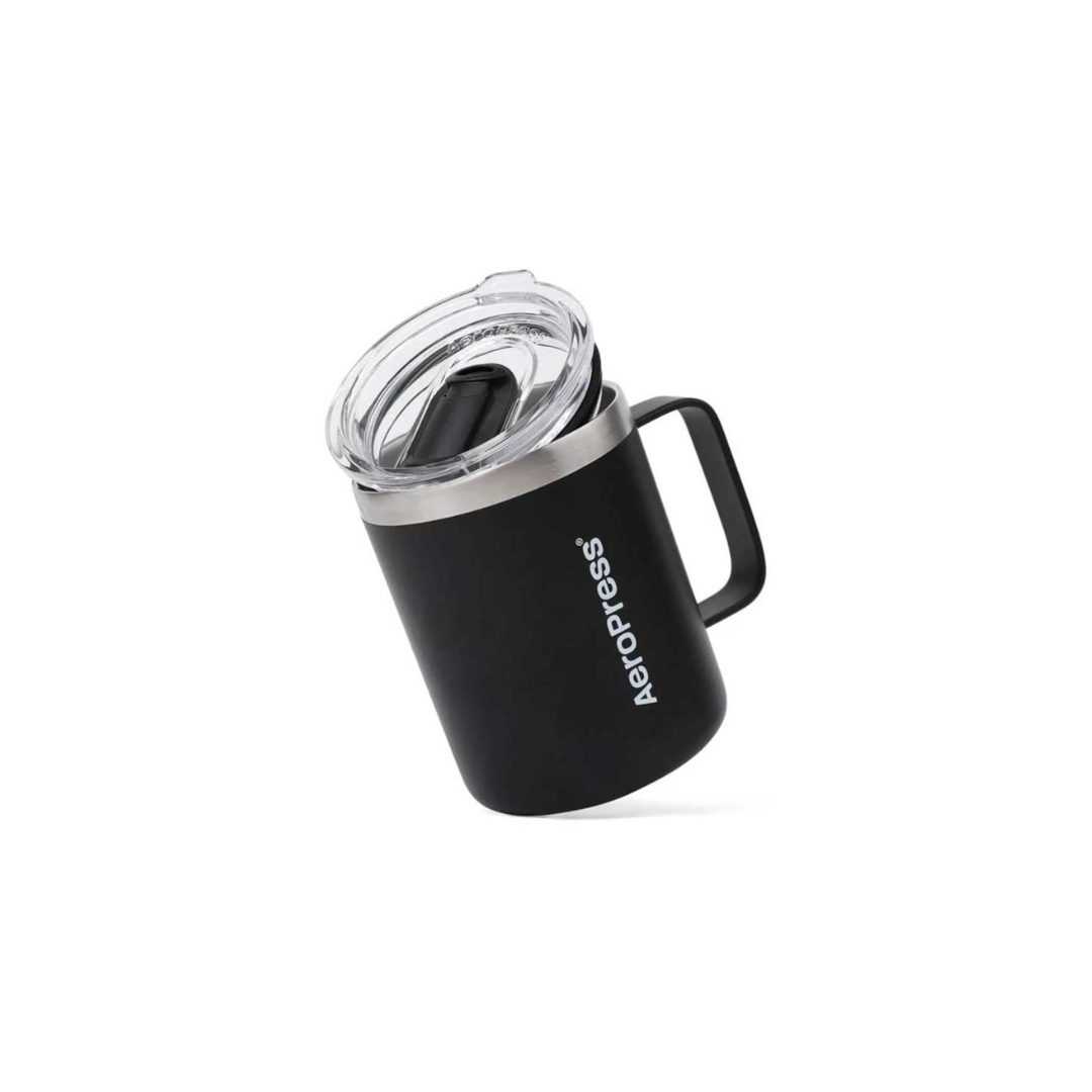 mug café isotherme noir