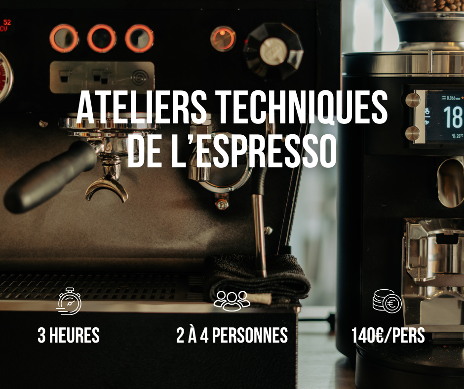 Atelier Technique de l'Espresso (Espressologie)